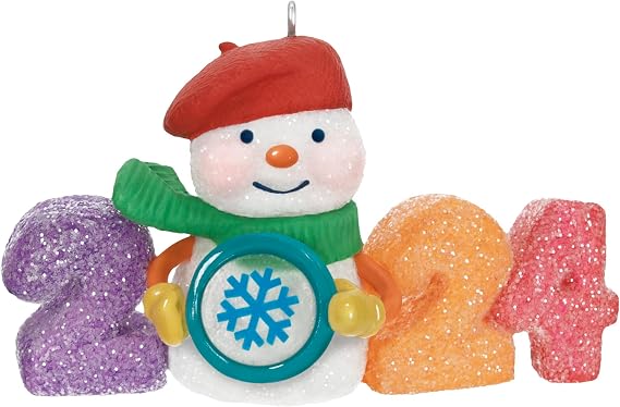 Hallmark Keepsake Christmas Ornament 2024, Sweet Decade 2024, Snowman Collectors Gifts