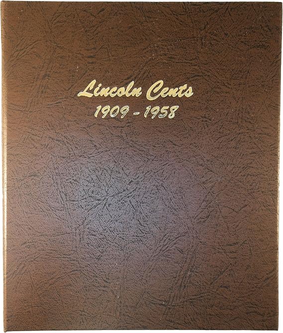 Dansco US Lincoln Wheat Cent Coin Album 1909 - 1958 #7103